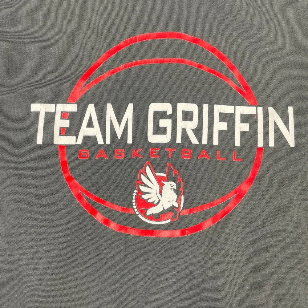 Jordan Team Griffin Basketball Hoodie Mens Medium Gray Blake Griffin Jumpman